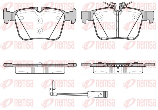 Brake Pad Set, disc brake (1516.21)