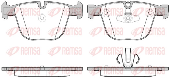 Brake Pad Set, disc brake (0892.20)