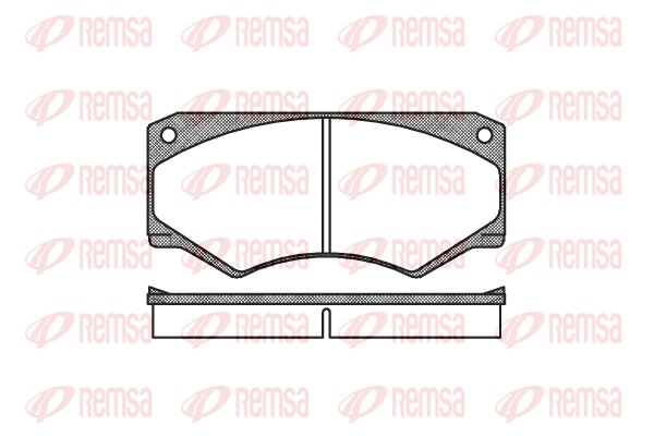 Brake Pad Set, disc brake (0047.00)