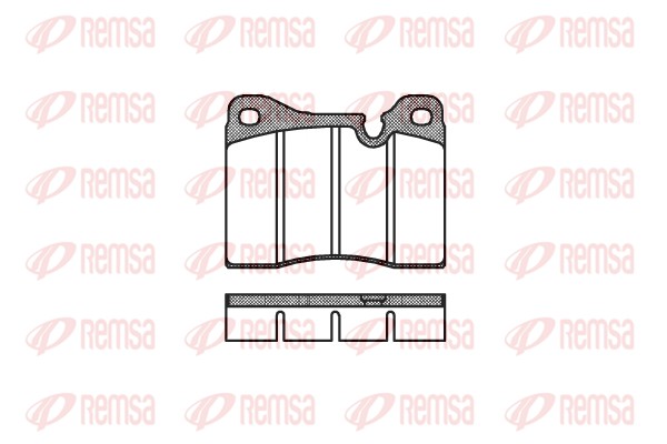 Brake Pad Set, disc brake (0011.30)