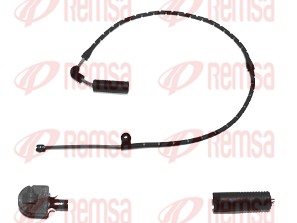 Warning Contact, brake pad wear (001097)