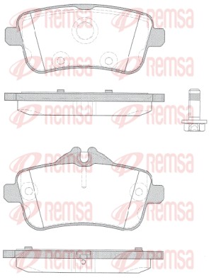 Brake Pad Set, disc brake (1503.10)