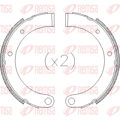 Brake Shoe (4315.00)