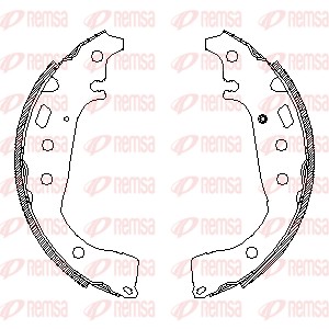 Brake Shoe (4556.00)