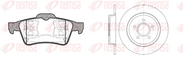 Brake Kit, disc brake (8842.01)