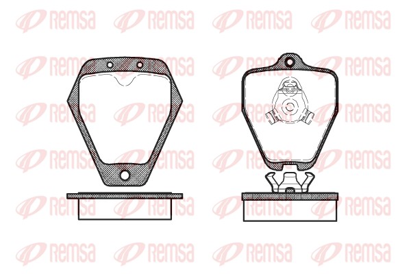 Brake Pad Set, disc brake (0508.10)