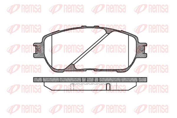 Brake Pad Set, disc brake (0898.00)