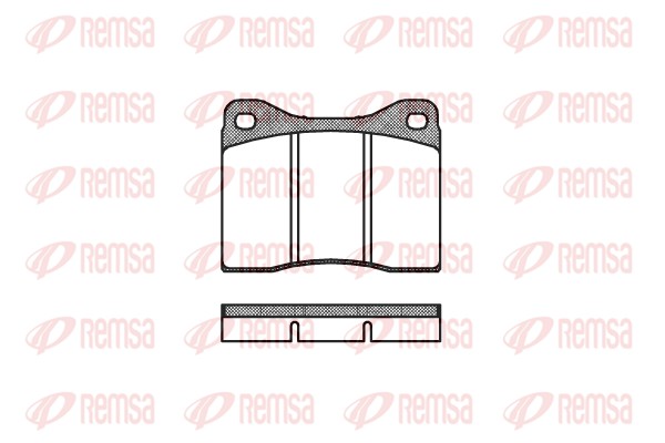 Brake Pad Set, disc brake (0011.00)