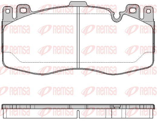 Brake Pad Set, disc brake (1742.00)