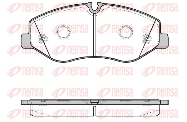 Brake Pad Set, disc brake (1623.00)