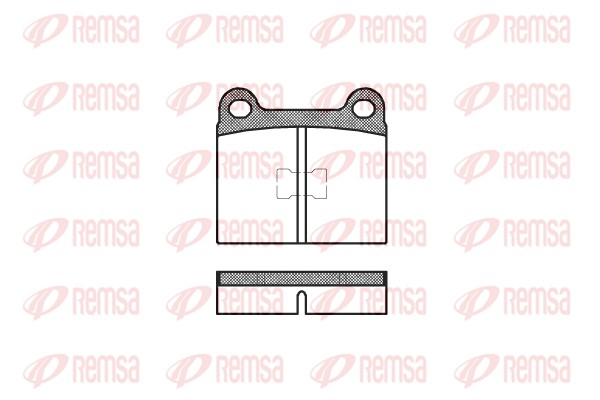 Brake Pad Set, disc brake (0017.00)