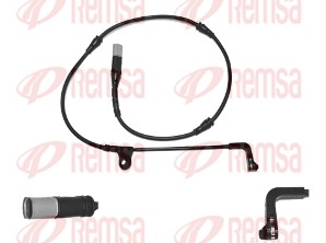 Warning Contact, brake pad wear (001079)