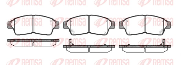 Brake Pad Set, disc brake (0402.42)
