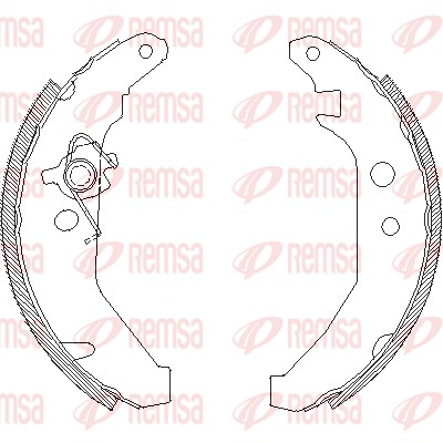 Brake Shoe (4185.00)