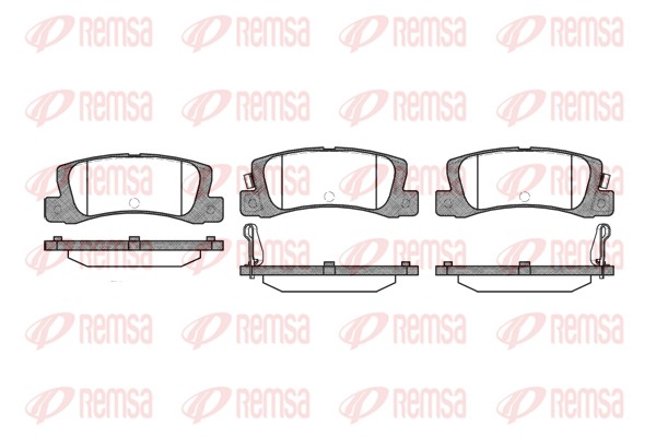 Brake Pad Set, disc brake (0214.02)