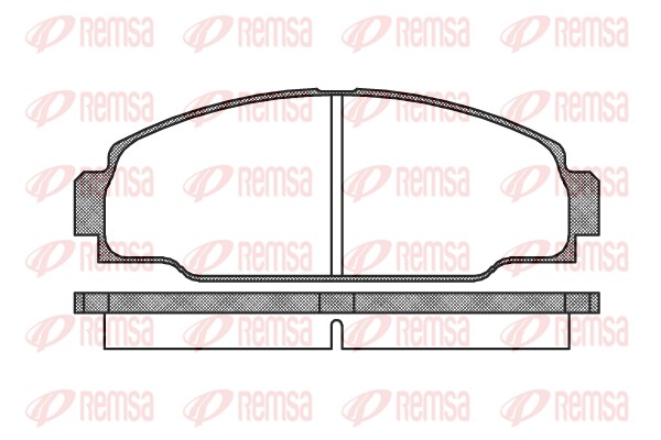 Brake Pad Set, disc brake (0274.00)