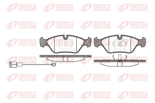 Brake Pad Set, disc brake (0139.02)