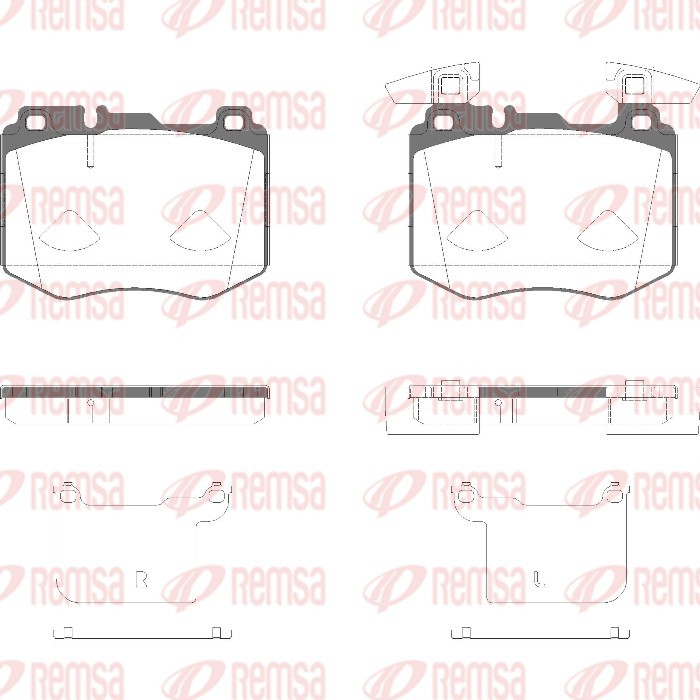 Brake Pad Set, disc brake (1883.20)