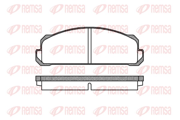 Brake Pad Set, disc brake (0022.40)