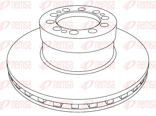 Brake Disc (NCA1233.20)