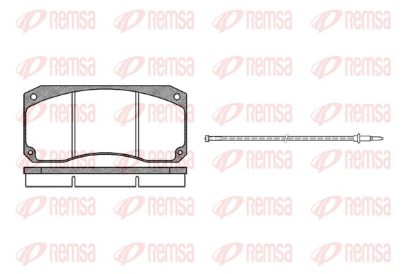 Brake Pad Set, disc brake (0346.02)