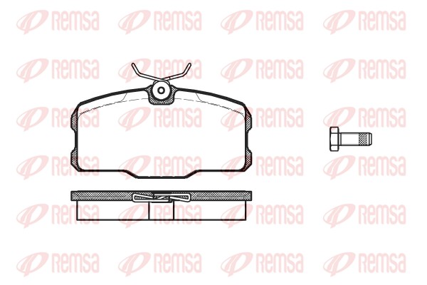 Brake Pad Set, disc brake (0207.00)