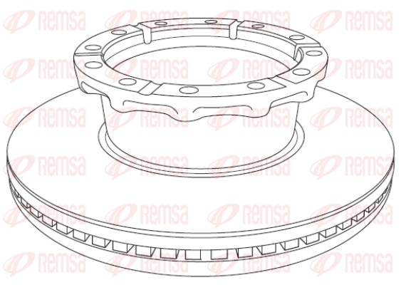 Brake Disc (NCA1240.20)