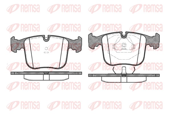 Brake Pad Set, disc brake (0380.00)