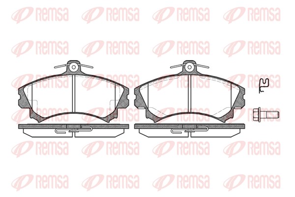 Brake Pad Set, disc brake (0590.02)