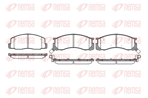 Brake Pad Set, disc brake (0306.32)