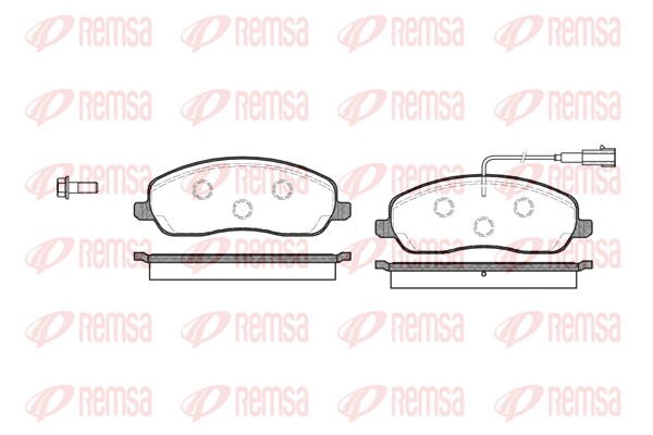 Brake Pad Set, disc brake (1146.02)