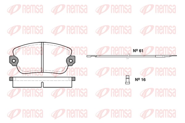 Brake Pad Set, disc brake (0024.02)