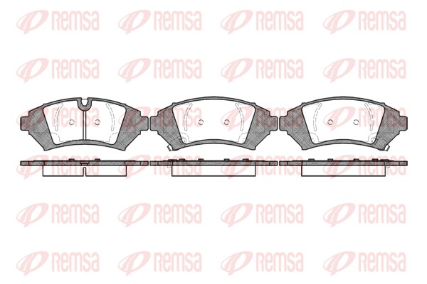 Brake Pad Set, disc brake (0641.12)