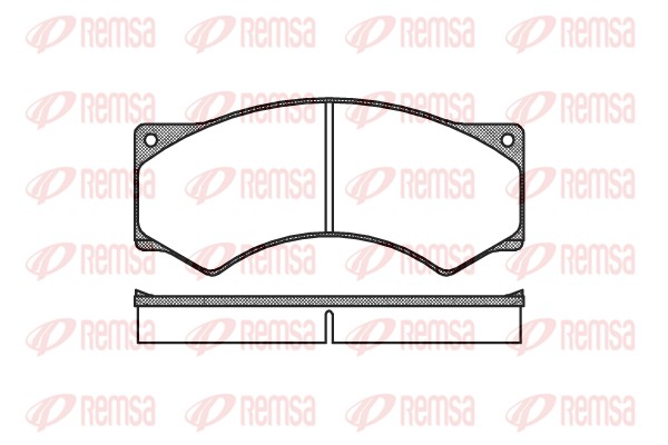 Brake Pad Set, disc brake (0277.00)