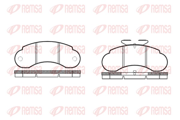 Brake Pad Set, disc brake (0142.10)