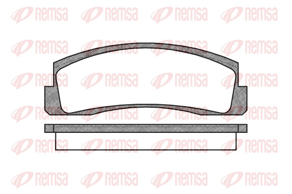 Brake Pad Set, disc brake (0103.00)