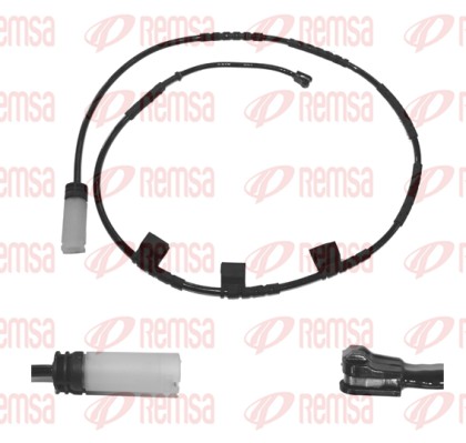 Warning Contact, brake pad wear (001105)