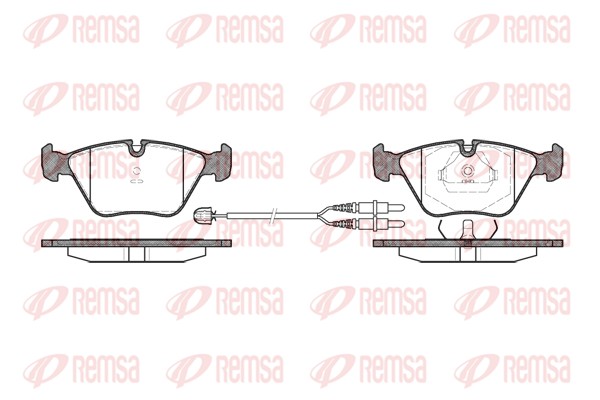 Brake Pad Set, disc brake (0270.22)