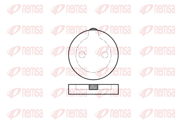 Brake Pad Set, disc brake (0089.00)