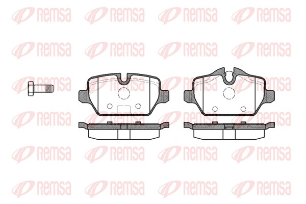 Brake Pad Set, disc brake (1132.00)