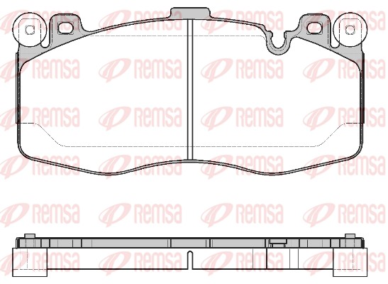 Brake Pad Set, disc brake (1742.10)