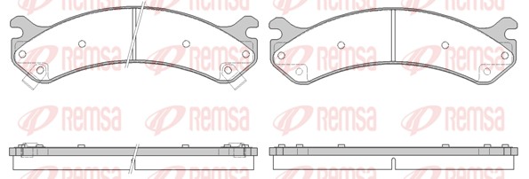 Brake Pad Set, disc brake (0756.02)