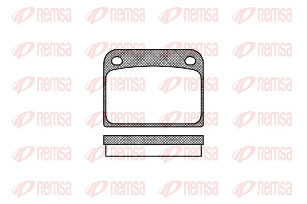 Brake Pad Set, disc brake (0085.00)