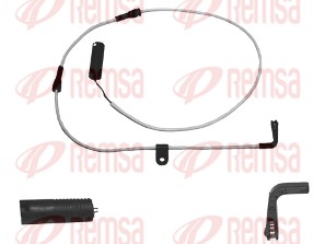 Warning Contact, brake pad wear (001023)