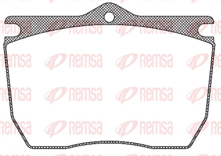 Brake Pad Set, disc brake (JCA 824.20)