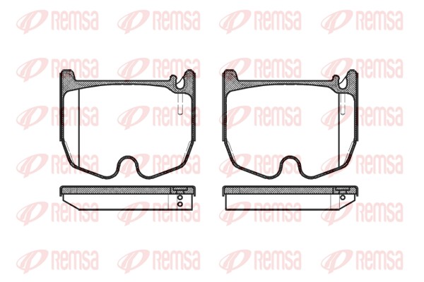 Brake Pad Set, disc brake (0992.00)