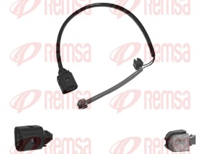 Warning Contact, brake pad wear (001040)