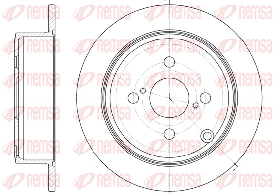 Brake Disc (61073.00)