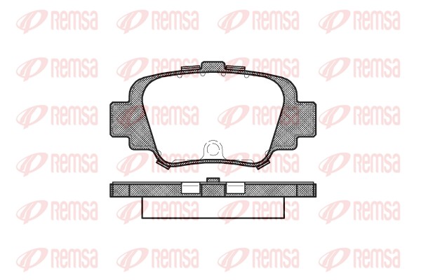 Brake Pad Set, disc brake (0499.00)