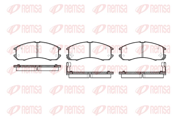 Brake Pad Set, disc brake (0273.02)